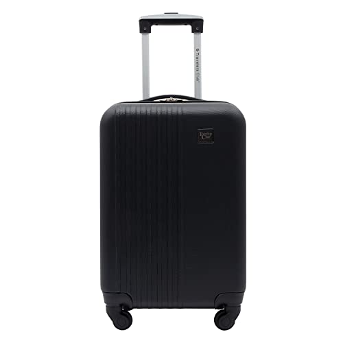 20-Inch Black Hardside Spinner Carry-On Baggage by Vacationers Membership Cosmo