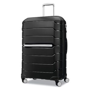 Samsonite Freeform 28-Inch Black Expandable Hardside Baggage with Double Spinner Wheels, Checked-Giant Measurement